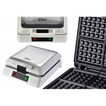 Aparat de facut gofre ZLN 2939, cu 4 felii, putere 1200W, indicator led