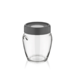 Borcan din sticla cu capac din plastic , Qlux C00138