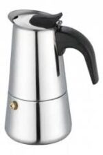 Espressor pentru aragaz , din inox , capacitate 6 cesti , Grunberg GR5180