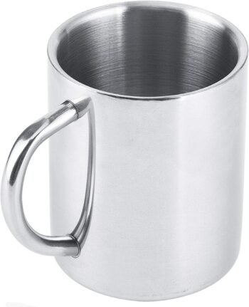 Set 5 Căni din inox, cu pereti dubli, 200 ml, Grunberg ICI200