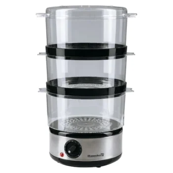 Aparat de gatit cu aburi Hausberg HB-1355, 7.2L, 400W