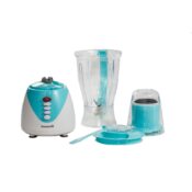 Blender 2 in 1 HB-7661, putere 300W, culoare blue