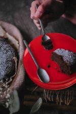 Set farfurii 18 piese, pentru 6 persoane, Passion, Cesiro, Rosu Lucios