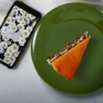 Set 4 Farfurii pentru Desert cu Stil Verde Lucios!