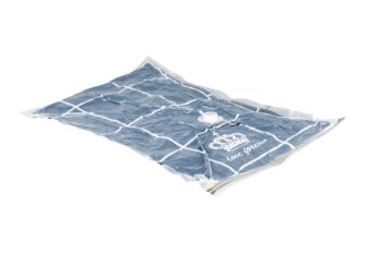 Set 3 saci/pungi din plastic transparent, pentru haine, pentru vidat, 40 x 60 cm, Grunberg CV4060