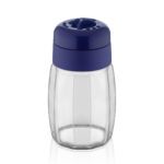 Recipient 100 ml, din sticla, cu capac din plastic, Qlux C00283