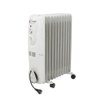 Calorifer electric , 11 elementi, Putere 2500 W, Alb