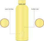 Sticlă termică JADI, oțel inoxidabil, Lemonade, 750ml