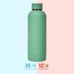 Sticlă termică JADI din oțel inoxidabil, Seal Island Green, 750 ml