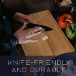 Tocator lemn Cesiro, 330x230x15 mm, Maro natur