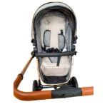 Descoperă noul Premergător și Antemergător 3 în 1, cu Funcție de Scaun de Masă, Reglabil pe Înălțime, Roti de Silicon și Muzică, în Eleganta Nuanță de Roșu!