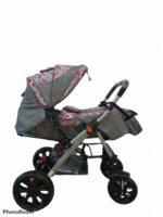 Descoperă noul Premergător și Antemergător 3 în 1, cu Funcție de Scaun de Masă, Reglabil pe Înălțime, Roti de Silicon și Muzică, în Eleganta Nuanță de Roșu!