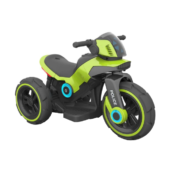 Motocicleta electrica pentru copii, Model Police, culoare Verde
