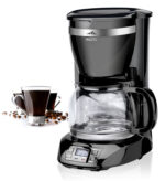 Cafetiera ETA Inesto 3174 , 900 W, 1.5 L, afisaj digital, vas din sticla