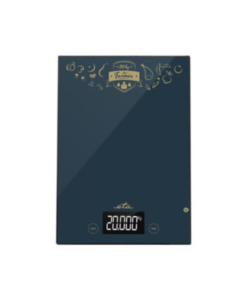 Cantar digital de bucatarie ETA Farmer 4777 90000 negru, 20 Kg, precizie 1 gram, TARA, control tactil