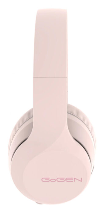 Casti audio fara fir GoGEN HBTM 43P, Bluetooth 5.0, microfon, roz