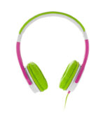 Casti audio pentru fete GoGEN MAXISLECHYG, volum limitat 90 dB, 8 autocolante