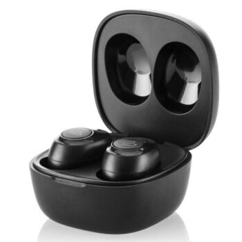 Casti GoGEN TWS BUDDIES, True Wireless Stereo, Bluetooth 5.0, microfon, IPX4, 3 mW, culoare neagra