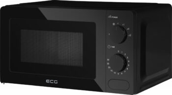 Cuptor cu microunde ECG MTM 1774 BE, 17 litri, 700W, 6 niveluri de putere, timer, negru