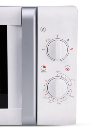 Cuptor cu microunde ETA Klasico 0208 90000 alb, 700 W, 5 niveluri de putere, timer