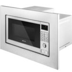 Cuptor cu microunde incorporabil ECG MTD 2081 VGSS, 20 litri, 1200 W, 5 niveluri de putere, 9 programe