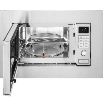 Cuptor cu microunde incorporabil ECG MTD 2081 VGSS, 20 litri, 1200 W, 5 niveluri de putere, 9 programe