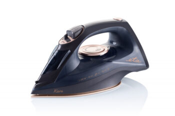 Fier de calcat fara fir ETA Kiara 1276 90000, 2200 W, talpa ceramica, 220 ml, 90 g/min