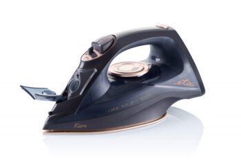 Fier de calcat fara fir ETA Kiara 1276 90000, 2200 W, talpa ceramica, 220 ml, 90 g/min