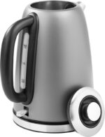 Fierbator electric ECG RK 1700 Magnifica Antracito, 1.7 litri, 2200 W, otel inoxidabil, indicator temperatura