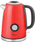 Fierbator electric ECG RK 1700 Magnifica Corsa, 1.7 litri, 2200 W, otel inoxidabil, indicator temperatura