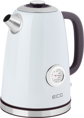 Fierbator electric ECG RK 1700 Magnifica Intenso, 1.7 litri, 2200 W, otel inoxidabil, indicator temperatura