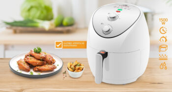 Friteuza cu aer fierbinte ETA Formio 2172, 1500 W, 3.5 l, 80-200 ° C, timer, oprire automata