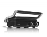 Gratar electric ETA GrilChef 5156, 2000 W, otel inoxidabil, deschidere la 180 de grade, 2 termostate