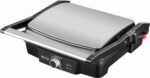 Grill electric ECG KG 100, 2000 W, 3 tipuri de gatire, deschidere 180º