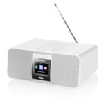 Internet radio GoGEN IR 167 BTB, 2 x 7 W, LCD, Bluetooth, WiFi, tuner digital FM, telecomanda, alb