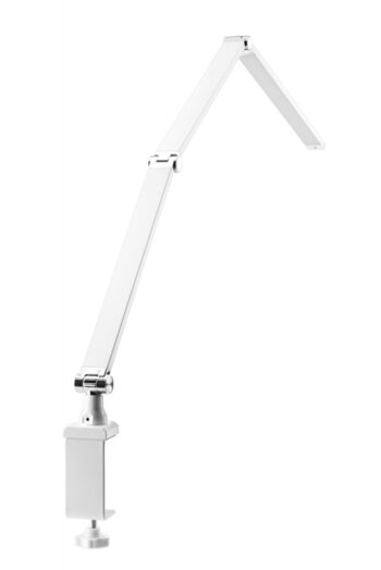 Lampa de masa ETA 2893 90010, 10 W, LED, brat flexibil, reglare intensitate lumina, telecomanda, alb