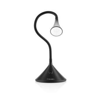 Lampa de masa GoGEN LL88B, 3.2W, gat flexibil, culoare neagra, clasa energetică A ++