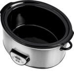 Oala electrica Slow cooker ECG PH 6520, 320 W, 6.5 L, timer digital