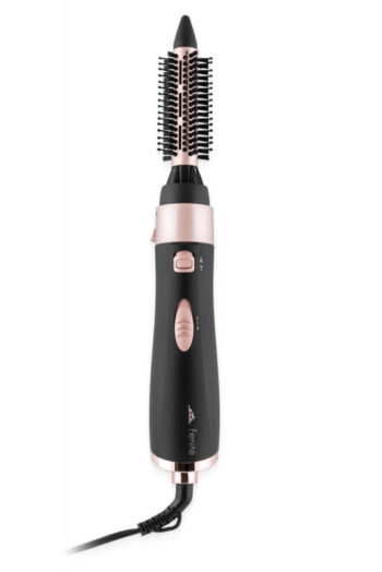 Perie ondulatoare cu aer cald si ionizare ETA Fenite 4321 90010, 1000 W, 3 accesorii, negru