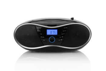 Radio cu CD si Bluetooth GoGEN CDM 388 SUBT S, 4 W, MP 3, USB, SD, AUX, ceas