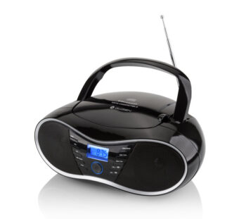 Radio cu CD si Bluetooth GoGEN CDM 388 SUBT S, 4 W, MP 3, USB, SD, AUX, ceas