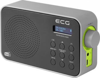 Radio portabil ECG RD 110 DAB cu tuner DAB+ si FM, negru, 1,2 W, memorie 30 de posturi Radio portabil ECG RD 110 DAB cu tuner DAB+ si FM, negru, 1,2 W, memorie 30 de posturi