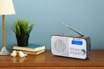 Radio portabil GoGEN DAB 300N cu tuner DAB+ si FM, 1 W, LCD , baterie 2000 mAh