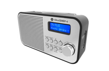Radio portabil GoGEN DAB 300N cu tuner DAB+ si FM, 1 W, LCD , baterie 2000 mAh