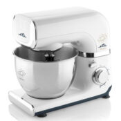 Robot de bucatarie ETA Mezo 003490010, 600 W, 4 litri, reglare continua a vitezei, sistem de amestecare planetar, alb