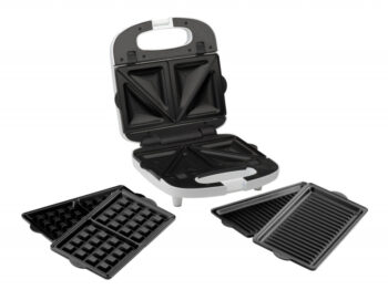 Sandwich maker 3 in 1 ETA Tampo 4156, 700 W, 3 tipuri de placi detasabile, deschidere pana la 180°