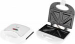 Sandwich maker ECG S 3271, 750 W, 4 sandwich-uri triunghiulare