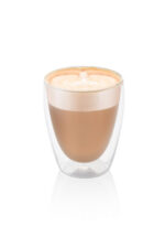 Set 2 pahare pentru capuccino ETA 4181 93010, 240 ml, pereti dubli din sticla borosilicata