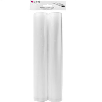 Set 2 role ECG din plastic pentru aparate de vidat alimente, 28 x 300 cm