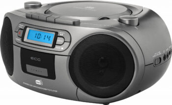 Sistem audio ECG CDR 999 DAB, 2 x 1,5W RMS, Radio, USB, CD, Casetofon, MP3, FM